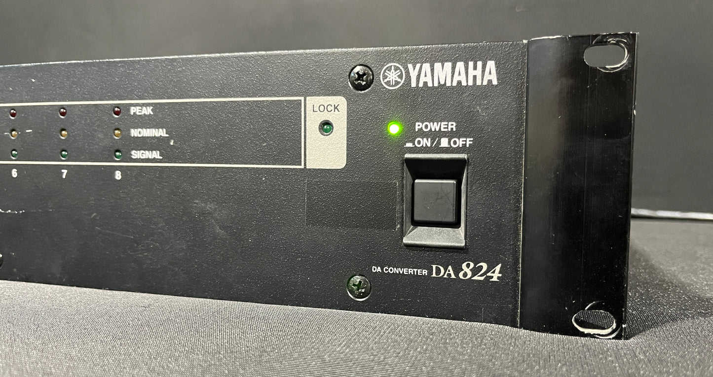 Yamaha DA824 DA Converter, Yamaha DA824 DA Converter with MY8-AE Card, Yamaha DA Converter, DA824, DA Converter with Card. We Sell Professional Audio Equipment. Audio Systems, Amplifiers, Consoles, Mixers, Electronics, Entertainment, Live Sound.