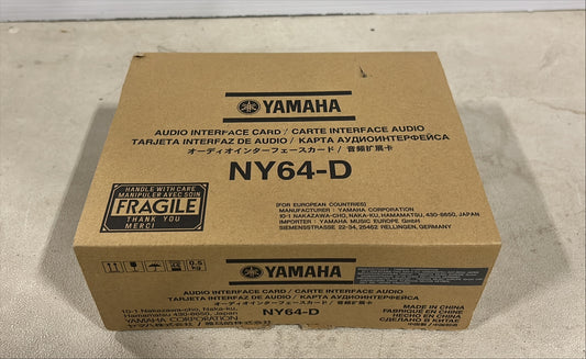 Yamaha NY64-D Dante Expansion Card, Yamaha Dante Expansion Card
