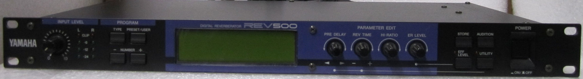 Yamaha REV500, Yamaha Digital Reverb Effects Processor, Yamaha REV500 Reverb, Yamaha Reverb Processor, We Sell Professional Audio Equipment. Audio Systems, Amplifiers, Consoles, Mixers, Electronics, Entertainment, Live Sound