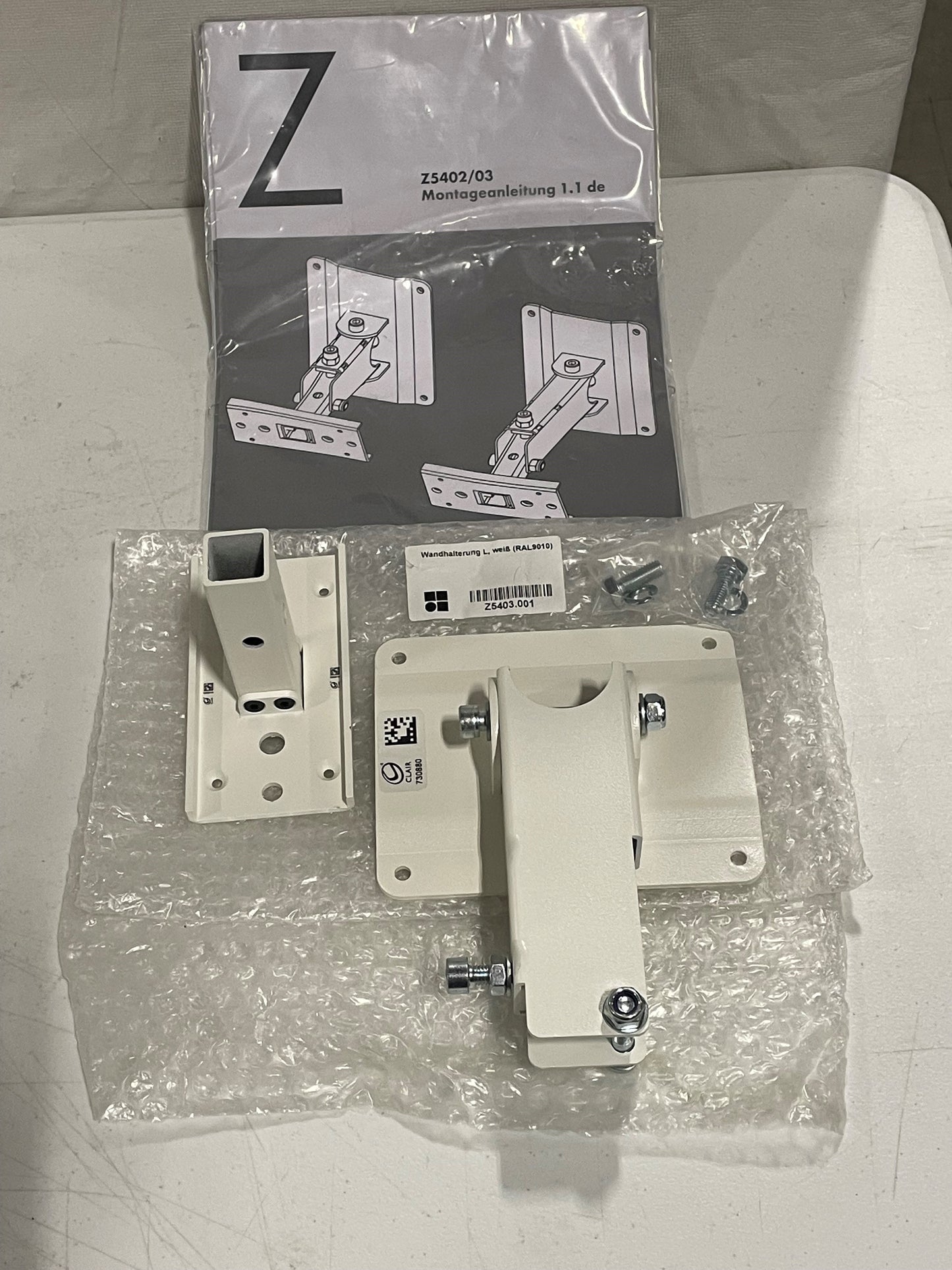d&b 10S-D White Mounting Bracket.     We Sell Professional Audio Equipment. Audio Systems, Amplifiers, Consoles, Mixers, Electronics, Entertainment, Sound, Live.