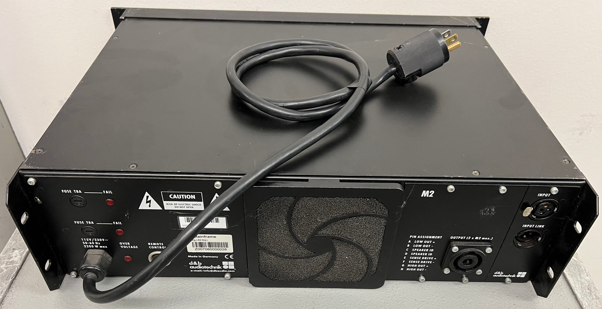 d&b A1 Amplifier, d&b A1 Amp, d&p Power Amplifier, Powered Amplifier, Pro Audio Amplifier, Pro Audio Powered Amplifier, d&b A1 Powered Amplifier, Used d&b Amp, We Sell Professional Audio Equipment. Audio Systems, Amplifiers, Consoles, Mixers, Electronics, Entertainment, Live Sound.