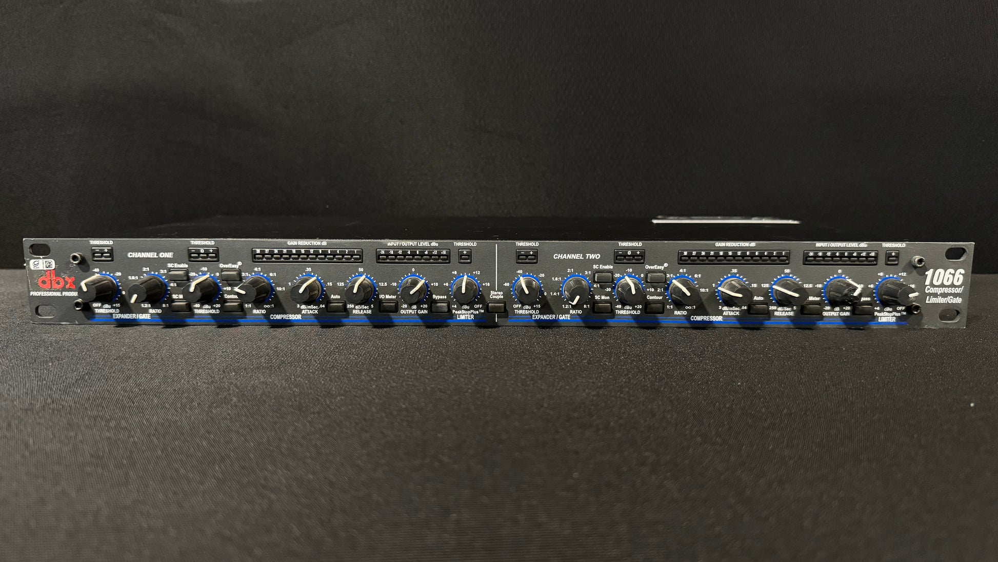 dbx 1066 2 Channel Compressor/Limiter/Gate, dbx 1066, dbx 1066 Compressor, dbx Compressor/Limiter, dbx 1066 2 Channel. We Sell Professional Audio Equipment. Audio Systems, Amplifiers, Consoles, Mixers, Electronics, Entertainment, Live Sound.
