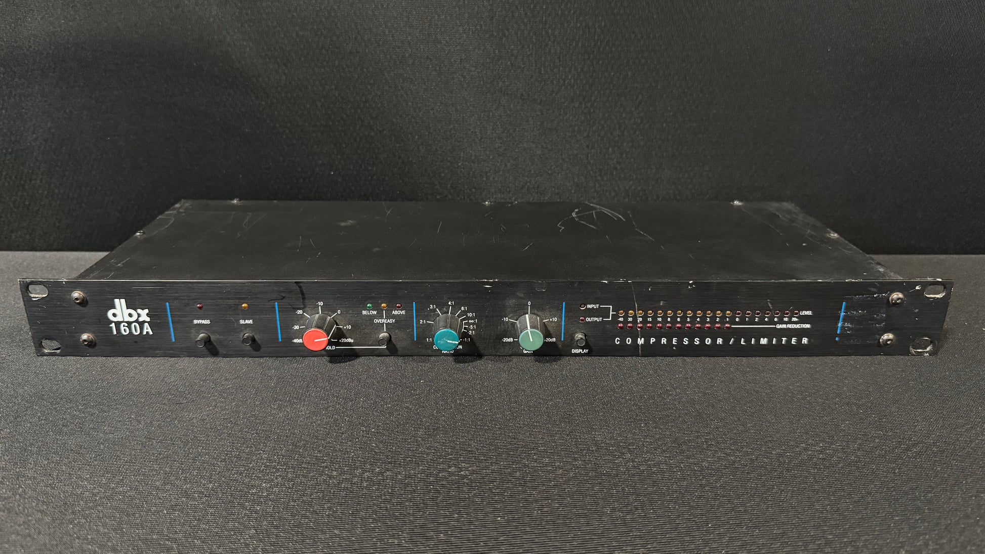 dbx 160A Compressor/Limiter, dbx 160A, dbx 160A Compressor, DBX 160A, DBX 160. We Sell Professional Audio Equipment. Audio Systems, Amplifiers, Consoles, Mixers, Electronics, Entertainment, Live Sound.