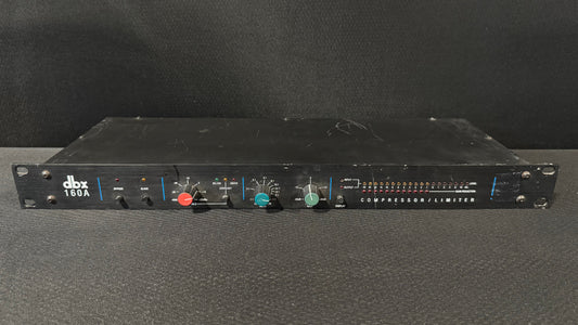 dbx 160A Compressor/Limiter, dbx 160A, dbx 160A Compressor, DBX 160A, DBX 160. We Sell Professional Audio Equipment. Audio Systems, Amplifiers, Consoles, Mixers, Electronics, Entertainment, Live Sound.