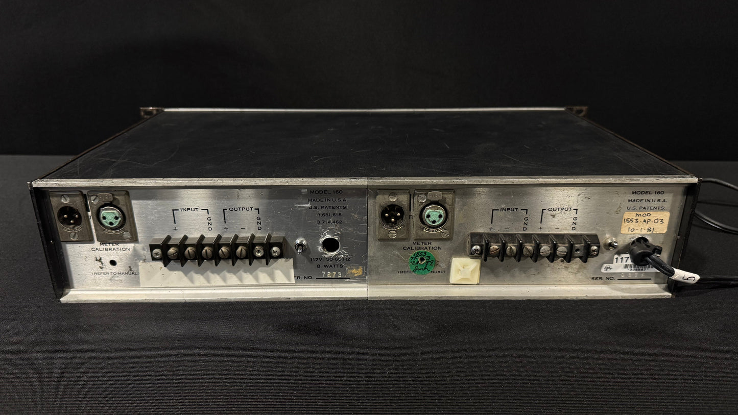 vintage, Harman, DBX 160, DBX, Compressor/Limiter, dbx compressor, dbx vintage compressor, vintage dbx 160, vintage audio gear, vintage compressor, vintage limiter. We Sell Professional Audio Equipment. Audio Systems, Amplifiers, Consoles, Mixers, Electronics, Entertainment, Live Sound.