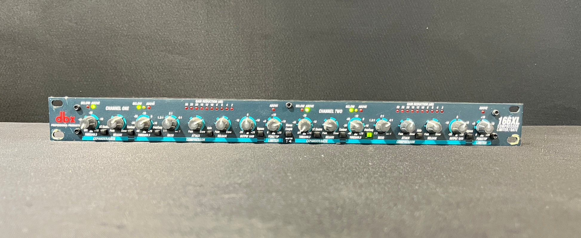 dbx 166XL Compressor/Limiter/Gate, dbx 166XL, dbx Compressor, dbx Rack Effects, 166XL Compressor. We Sell Professional Audio Equipment. Audio Systems, Amplifiers, Consoles, Mixers, Electronics, Entertainment, Live Sound.
