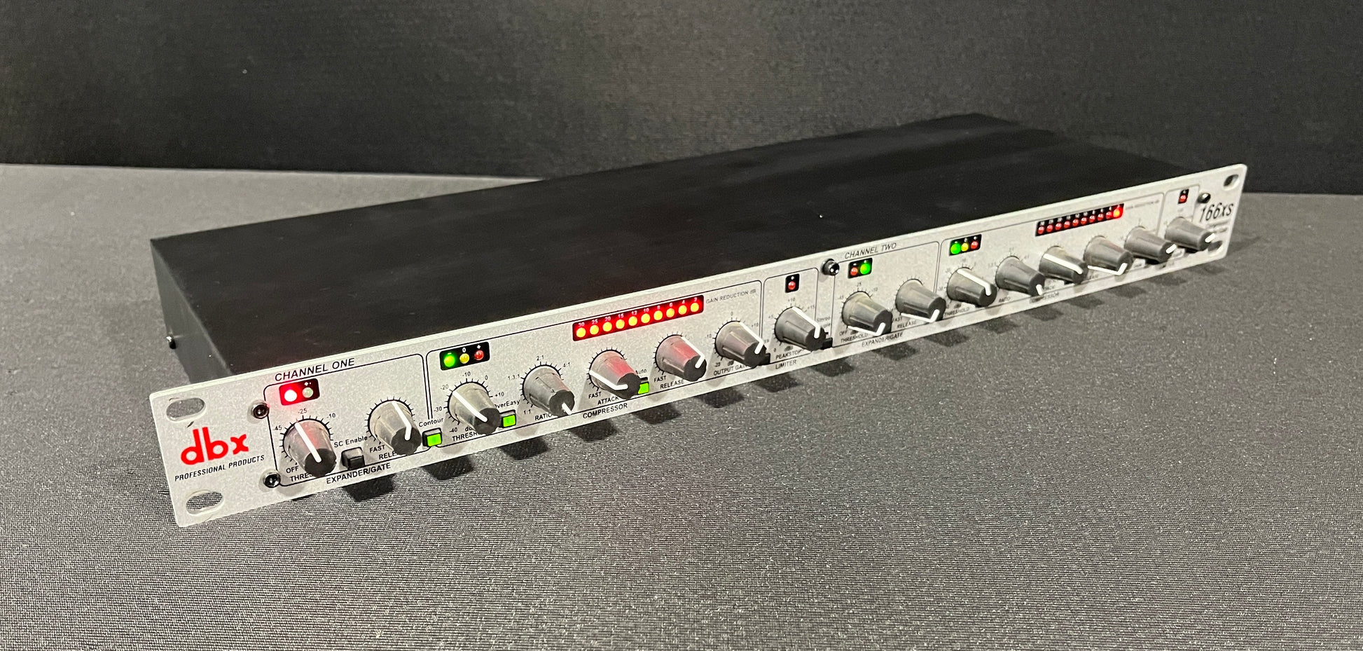 dbx 166xs Compressor/Limiter/Gate, dbx 166xs, dbx Rack Effects, dbx Compressor/Limiter/Gate, 166xs Compressor. We Sell Professional Audio Equipment. Audio Systems, Amplifiers, Consoles, Mixers, Electronics, Entertainment, Live Sound.
