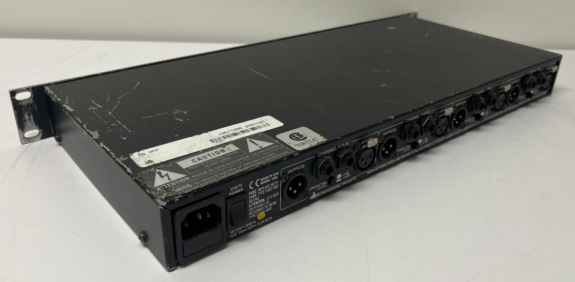 dbx 1046 Quad Compressor, dbx 1046 Limiter, dbx 1046 Compressor, dbx 1046, dbx Compressor, dbx Limiter, We Sell Professional Audio Equipment. Audio Systems, Amplifiers, Consoles, Mixers, Electronics, Entertainment, Live Sound