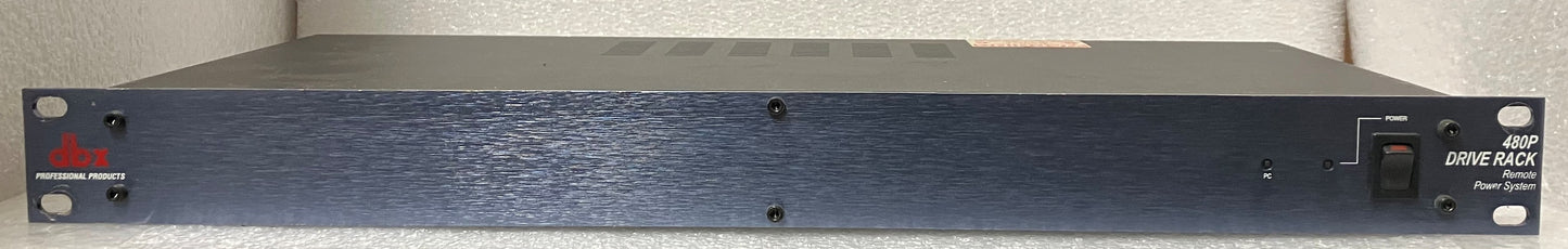 dbx 480R Drive Rack Remote Management System Controller, dbx 480P PSU, dbx Drive Rack Remote, Loudspeaker Management System Remote dbx, We Sell Professional Audio Equipment. Audio Systems, Amplifiers, Consoles, Mixers, Electronics, Entertainment, Live Sound