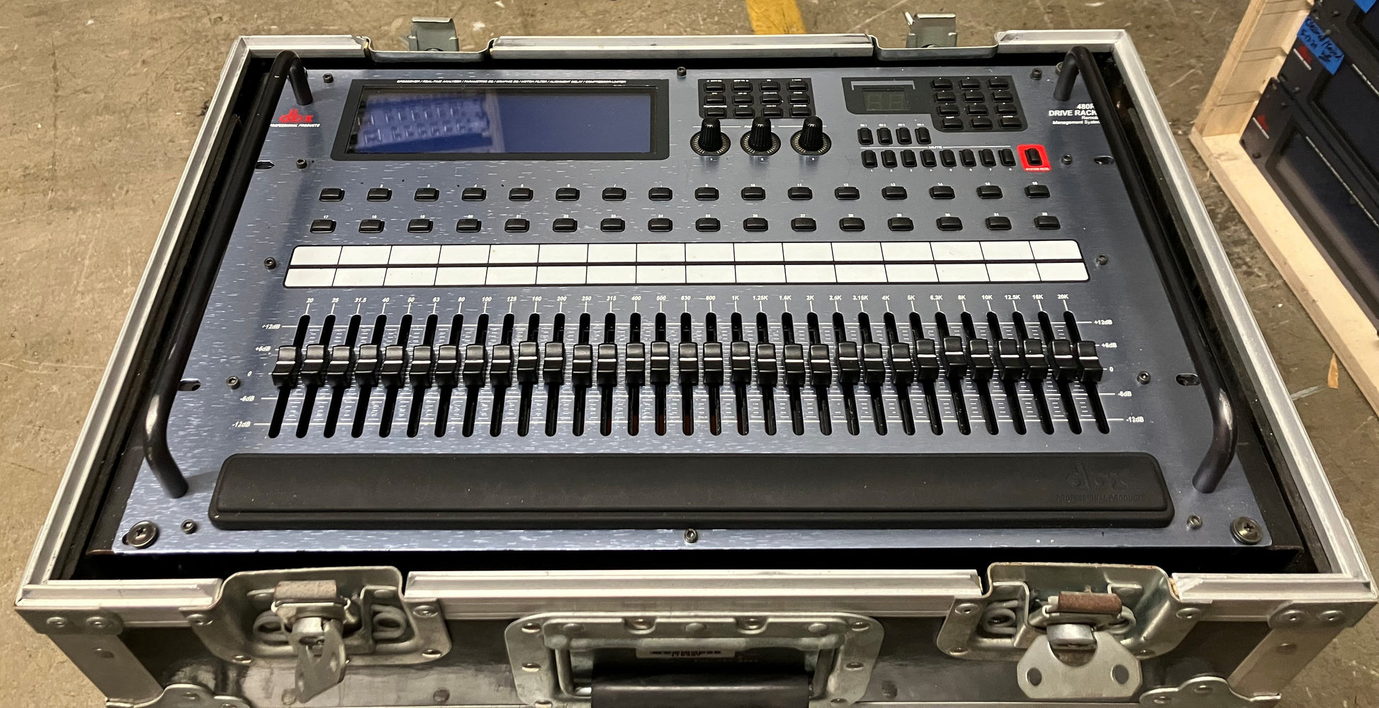 dbx 480R Drive Rack Remote Management System Controller, dbx 480P PSU, dbx Drive Rack Remote, Loudspeaker Management System Remote dbx, We Sell Professional Audio Equipment. Audio Systems, Amplifiers, Consoles, Mixers, Electronics, Entertainment, Live Sound