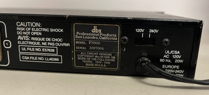dbx FS900 Chassis, dbx 900 Series Chassis, dbx 933 Distribution Amplifier, dbx FS900 dbx 933 Distribution Amplifier, We Sell Professional Audio Equipment. Audio Systems, Amplifiers, Consoles, Mixers, Electronics, Entertainment, Live Sound