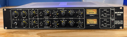 Drawmer 1960 Vacuum Tube Compressor & Pre-Amplifier
