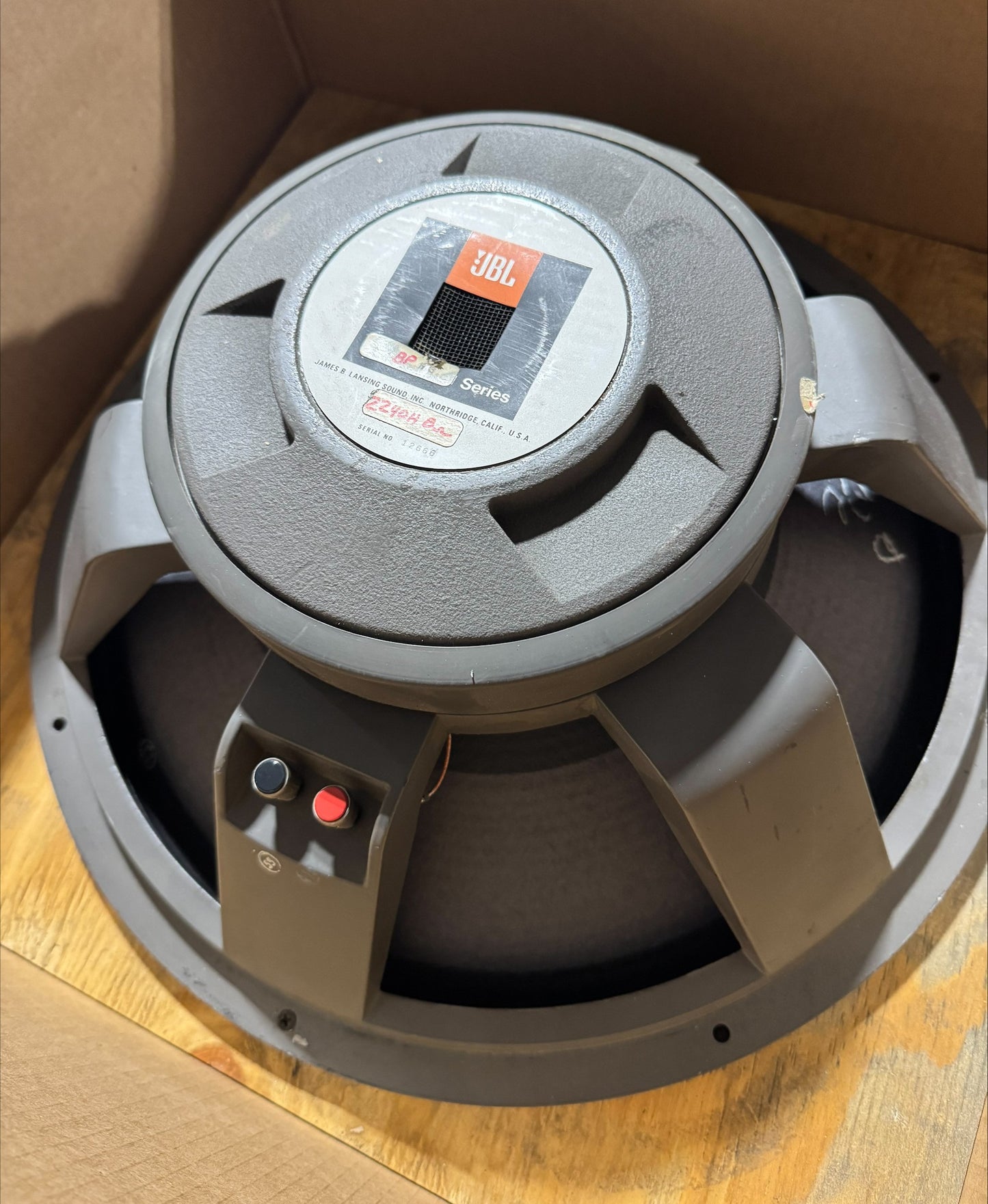 JBL 2240H 18” Subwoofer, 8 ohm
