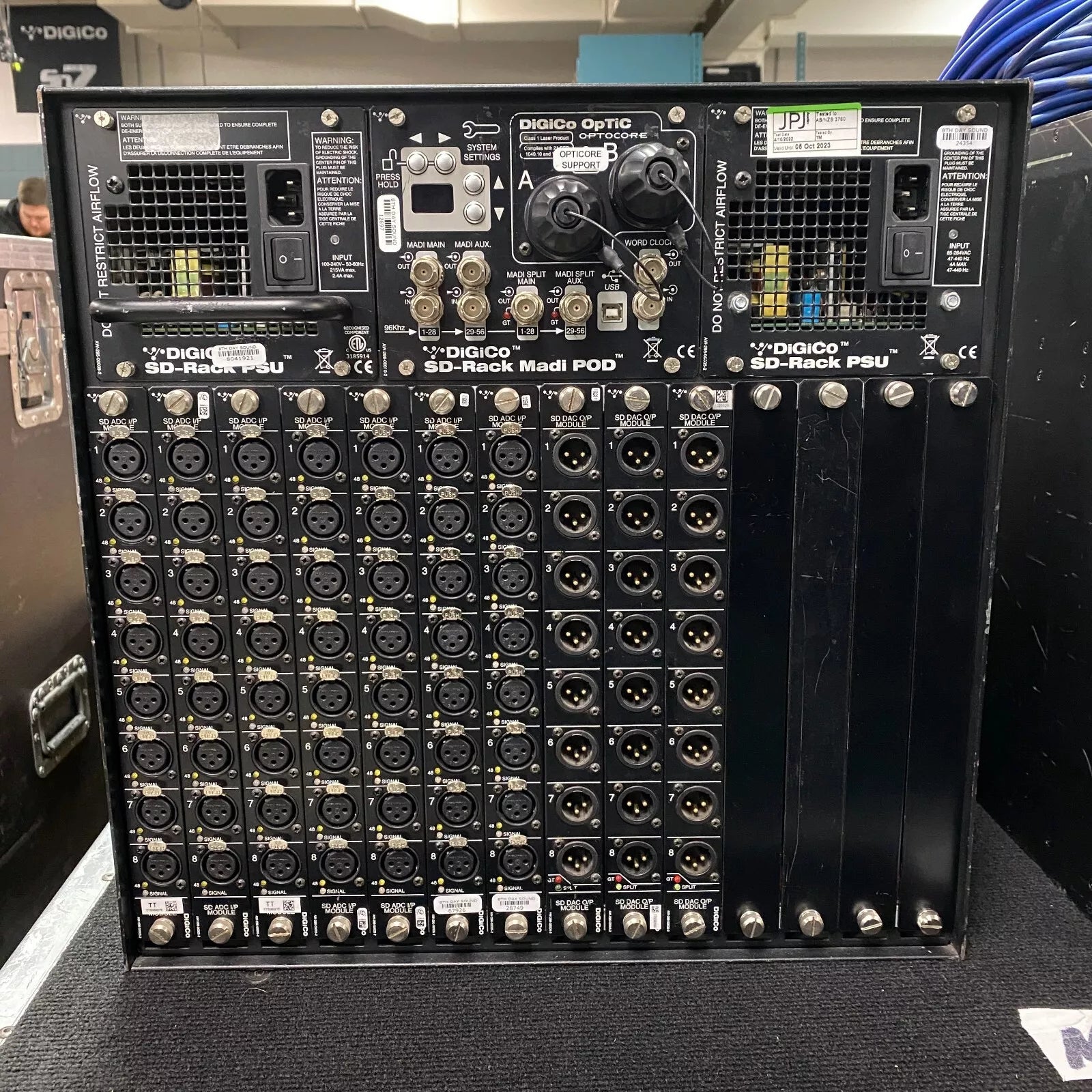 DiGiCo Q7 Console Package with Fiber – CLAIR Used Gear DiGiCo Q7 Console Package with Fiber – CLAIR Used Gear