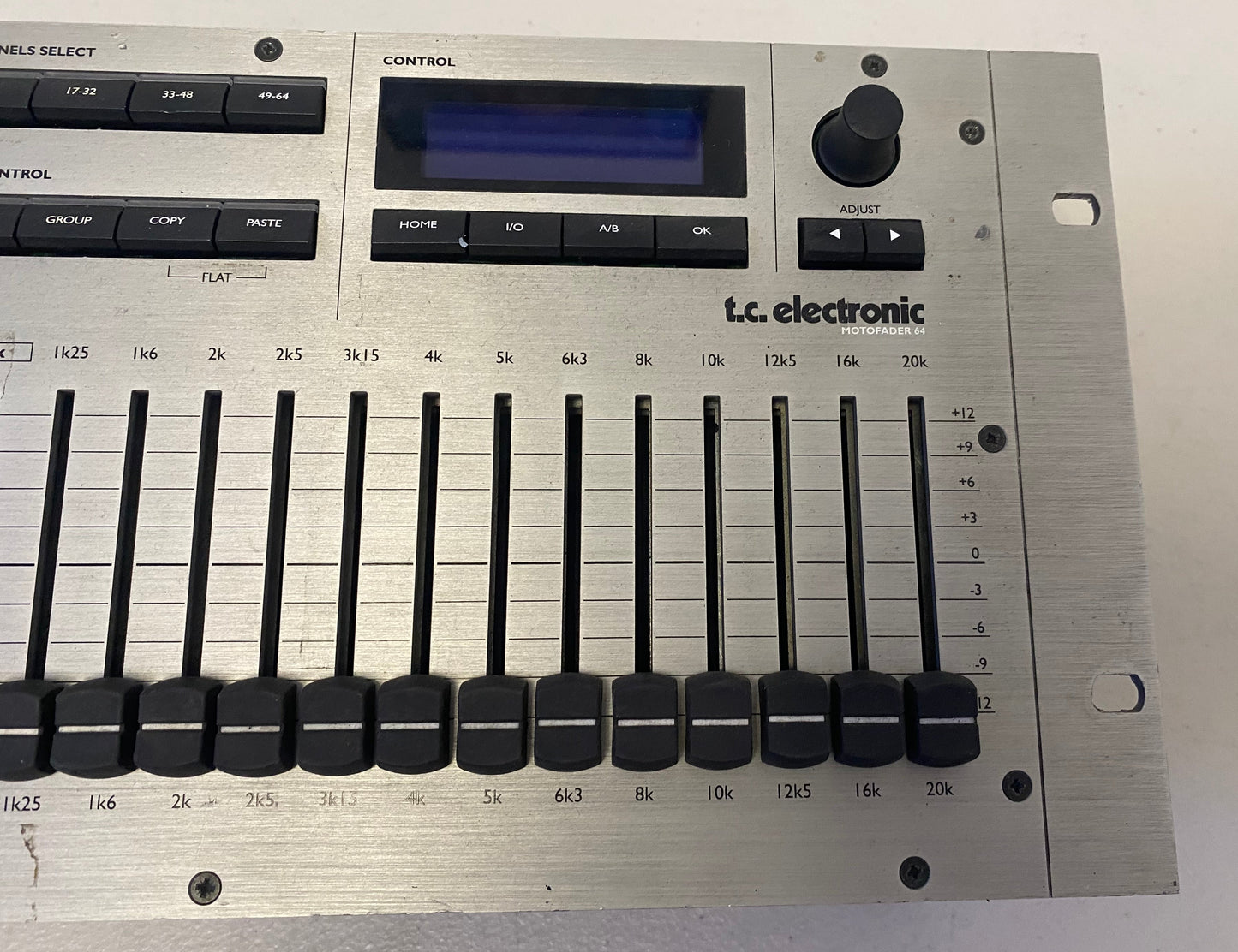 t.c. electronic Motorfader-64, tc electronic EQ Remote, Motorized Fader Remote, tc electronics motorized fader remote, tc electronics EQ remote, We Sell Professional Audio Equipment. Audio Systems, Amplifiers, Consoles, Mixers, Electronics, Entertainment, Live Sound.