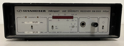Sennheiser Mikroport UHF Diversity Receiver EM 2003, Front