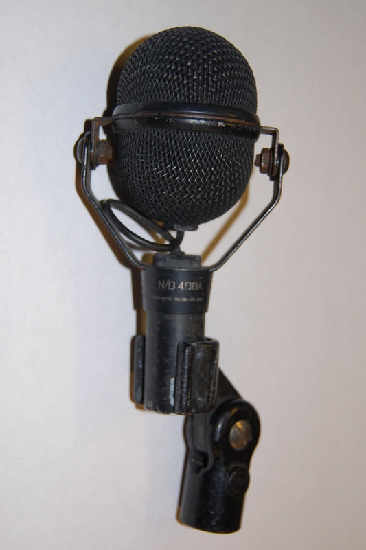 Electro-Voice Microphone, EV N/D408A Microphone, Electro-Voice EV N/D408A Dynamic Mic, EV 408A Microphone, EV N/D408A Dynamic Microphone, We Sell Professional Audio Equipment. Audio Systems, Amplifiers, Consoles, Mixers, Electronics, Entertainment, Live Sound