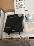 New Telex RadioCom Model TR-300 Wireless Beltpack Tranceiver for Sale. We Sell Professional Audio Equipment. Audio Systems, Amplifiers, Consoles, Mixers, Electronics, Entertainment, Sound, Live.