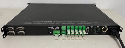 Used QSC Basis 902zz Amplifier Control Processing, DSP & CobraNet for Sale. We Sell Professional Audio Equipment. Audio Systems, Amplifiers, Consoles, Mixers, Electronics, Entertainment, Sound, Live.