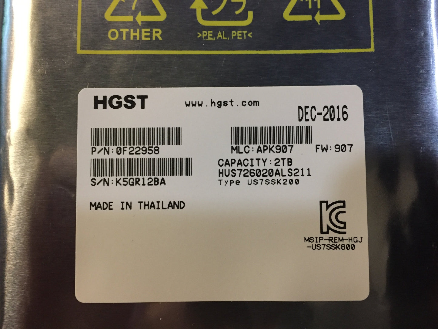 New HGST Hitachi SAS Internal Hard Drive 2TB for Sale, We Sell Professional Audio Equipment. Audio Systems, Amplifiers, Consoles, Mixers, Electronics, Entertainment, Sound, Live. 
