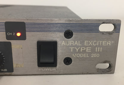 Aphex Aural Exciter Type III, Aphex Model 250, Aphex Aural Exciter Type III Model 250, Aphex Signal Processor, Aphex Aural Exciter Signal Processor, We Sell Professional Audio Equipment. Audio Systems, Amplifiers, Consoles, Mixers, Electronics, Entertainment, Live Sound.