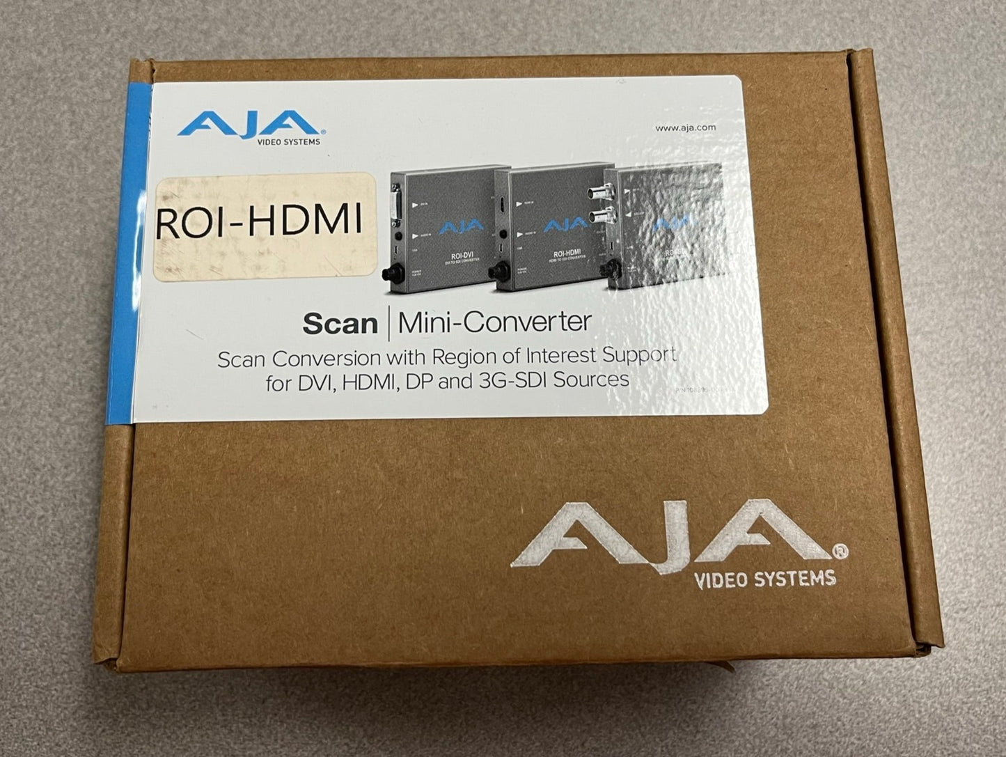 New AJA ROI HDMI to SDI Mini Converter for Sale We Sell Professional Audio Equipment. Audio Systems, Amplifiers, Consoles, Mixers, Electronics, Entertainment, Sound, Live.