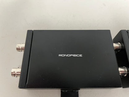 Monoprice 3G-SDI to HDMI Converters, Lot of Two (2), New. We Sell Professional Audio Equipment. Audio Systems, Amplifiers, Consoles, Mixers, Electronics, Entertainment, Sound, Live.
