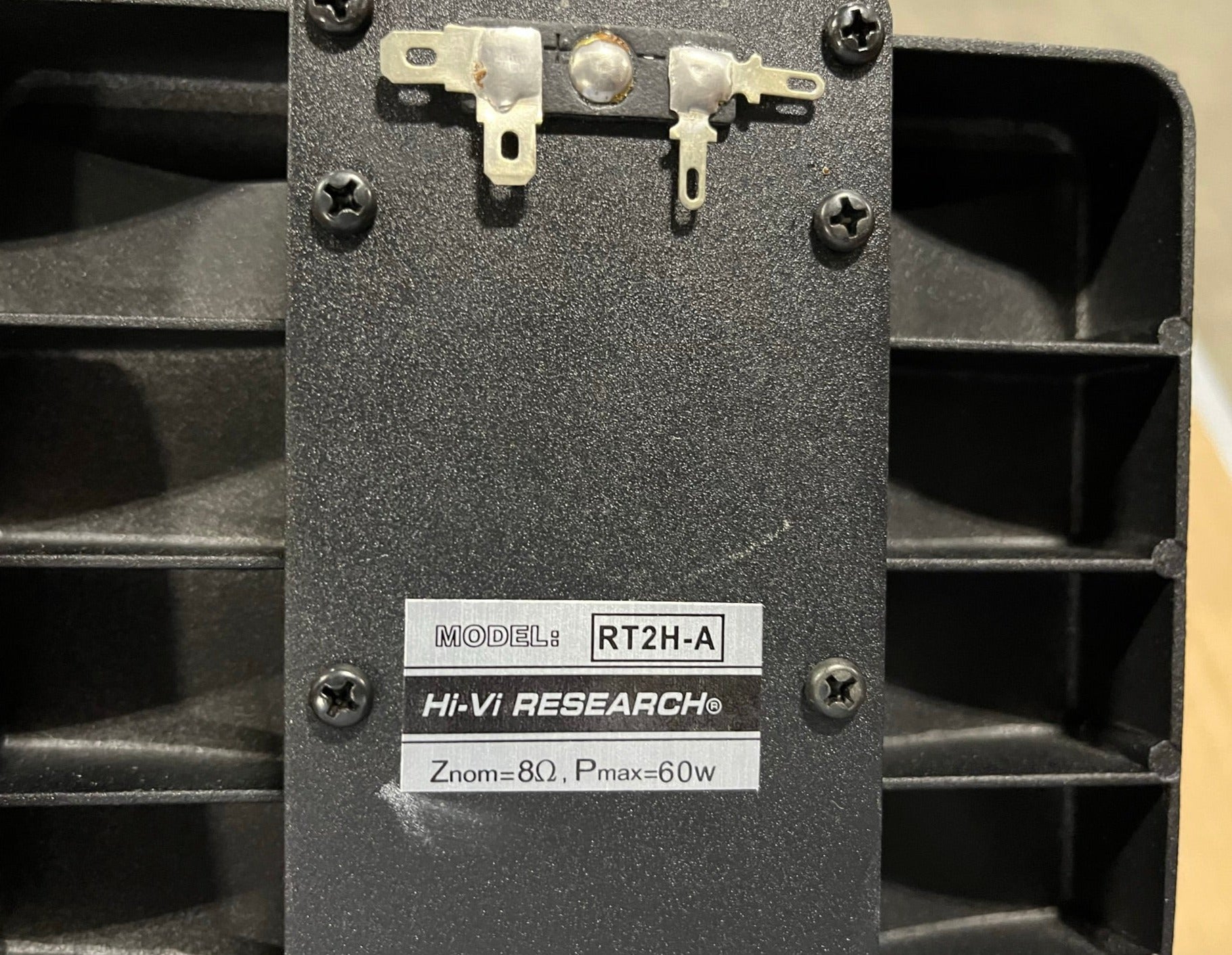 Used Hi-Vi Research RT2H-A Ribbon Tweeter for Sale, We Sell Professional Audio Equipment. Audio Systems, Amplifiers, Consoles, Mixers, Electronics, Entertainment, Sound, Live