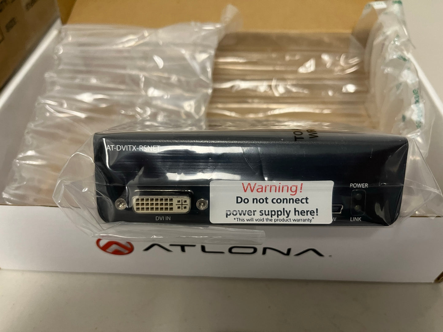 New Atlona AT-DVITX-RSNET, DVI Transmitter for Sale,  We Sell Professional Audio Equipment. Audio Systems, Amplifiers, Consoles, Mixers, Electronics, Entertainment, Sound, Live.
