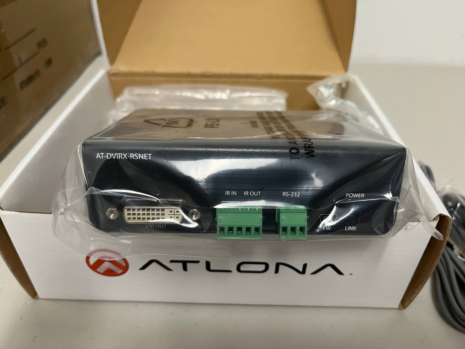 New Atlona AT-DVIRX-RSNET , DVI Receiver for Sale,  We Sell Professional Audio Equipment. Audio Systems, Amplifiers, Consoles, Mixers, Electronics, Entertainment, Sound, Live.