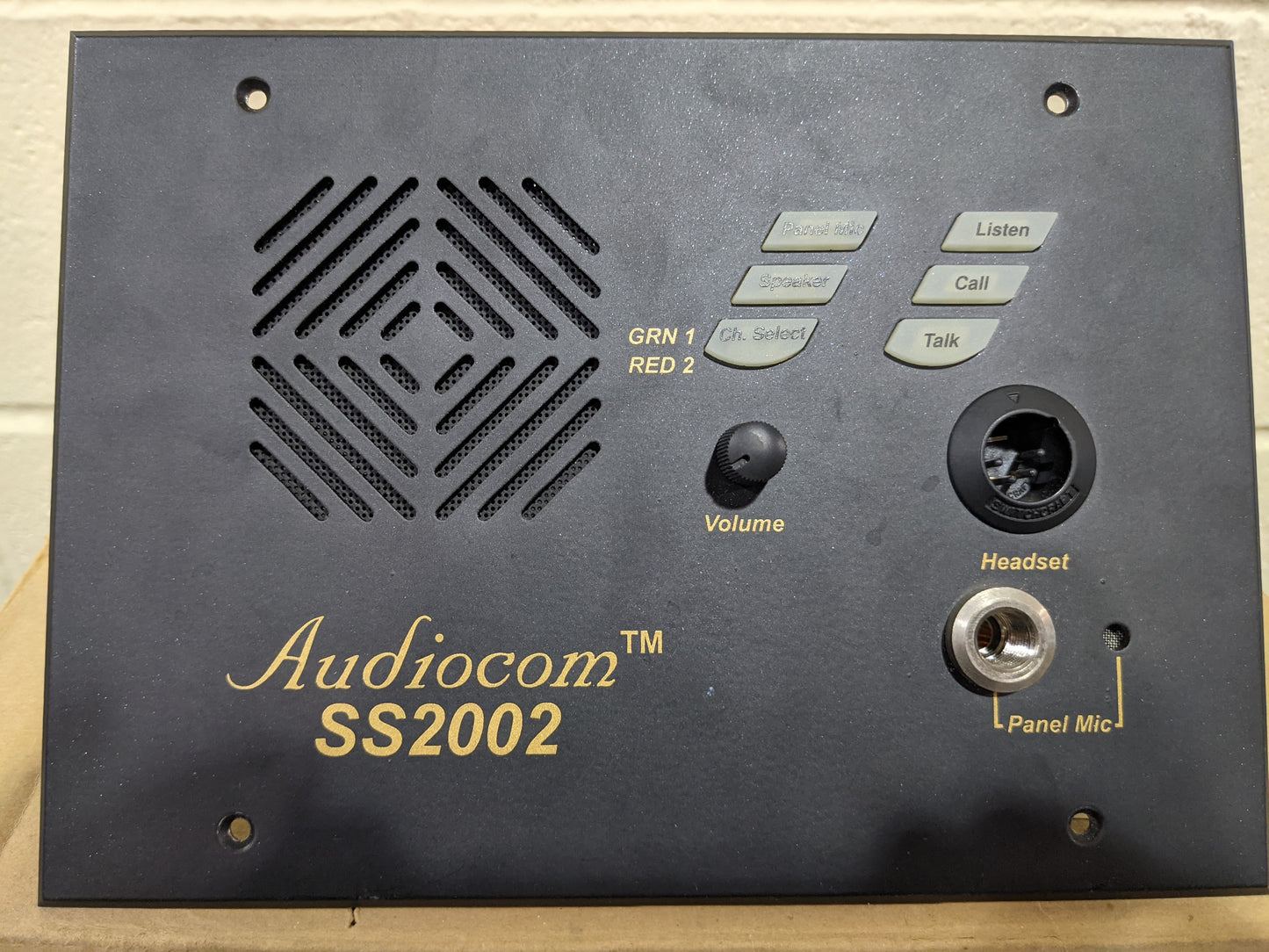New TELEX SS-2002 Dual Channel Speaker Station for Sale. We Sell Professional Audio Equipment. Audio Systems, Amplifiers, Consoles, Mixers, Electronics, Entertainment, Sound, Live.