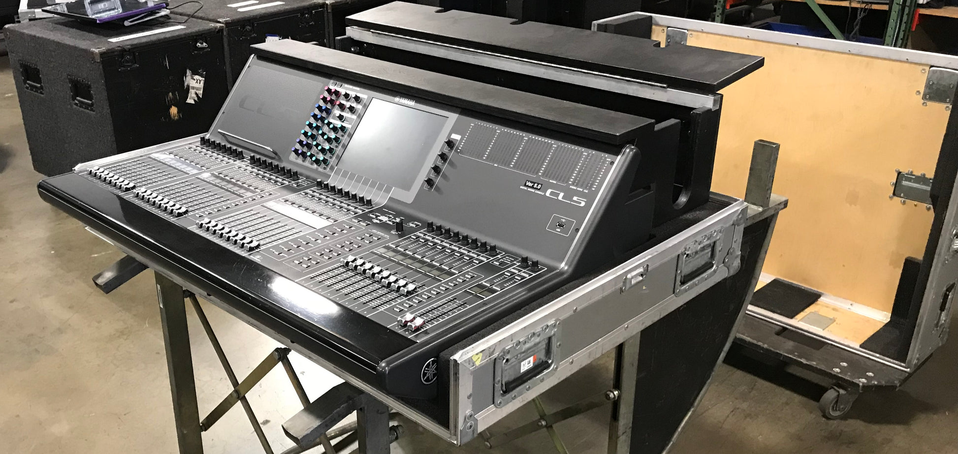 Yamaha CL5 Package, Yamaha CL5 Console with Rio Rack, Yamaha CL5 Console with Rio 3224-D, Used Yamaha CL5 Console, Yamaha Digital Console, Used Yamaha Rio 3224-D Stage Rack, We Sell Professional Audio Equipment. Audio Systems, Amplifiers, Consoles, Mixers, Electronics, Entertainment, Live Sound