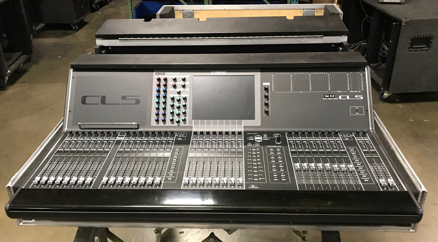 Yamaha CL5 Package, Yamaha CL5 Console with Rio Rack, Yamaha CL5 Console with Rio 3224-D, Used Yamaha CL5 Console, Yamaha Digital Console, Used Yamaha Rio 3224-D Stage Rack, We Sell Professional Audio Equipment. Audio Systems, Amplifiers, Consoles, Mixers, Electronics, Entertainment, Live Sound