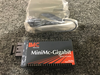 Used IMC MiniMc Gigabit Media Converters, Lot of 3 for Sale, We Sell Professional Audio Equipment. Audio Systems, Amplifiers, Consoles, Mixers, Electronics, Entertainment, Sound, Live.