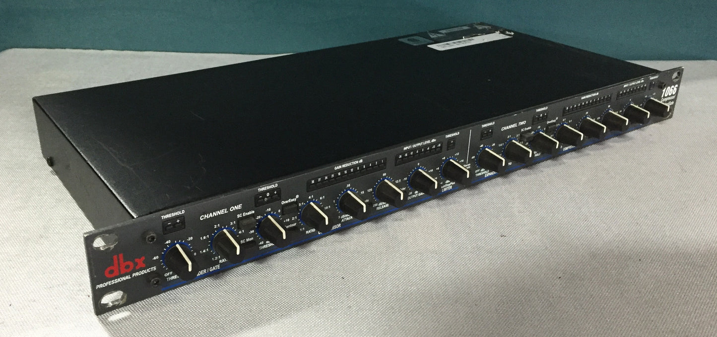 dbx 1066 compressor, dbx 1066 limiter, dbx 1066 gate, dbx compressor, dbx limiter, dbx gate, We Sell Professional Audio Equipment. Audio Systems, Amplifiers, Consoles, Mixers, Electronics, Entertainment, Live Sound.